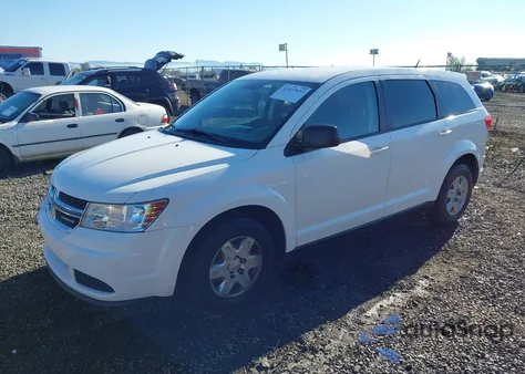 2012 Dodge Journey Se/Avp из США, поврежденный, VIN 3C4PDCAB2CT134519